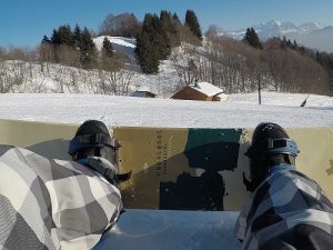 Snowboarding Day 1: Taking a Ride on the Dark Side